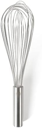 Martha Stewart Richburn 12-Inch Stainless Steel Balloon Whisk – Satin Finish, Durable Kitchen Whisk for Mixing and Whipping