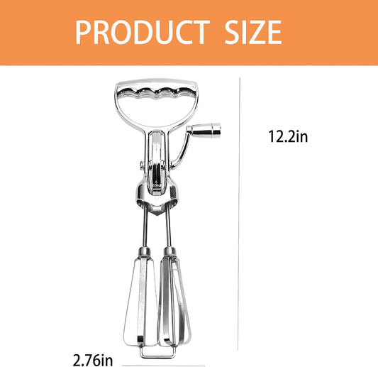 12" Manual Egg Beater