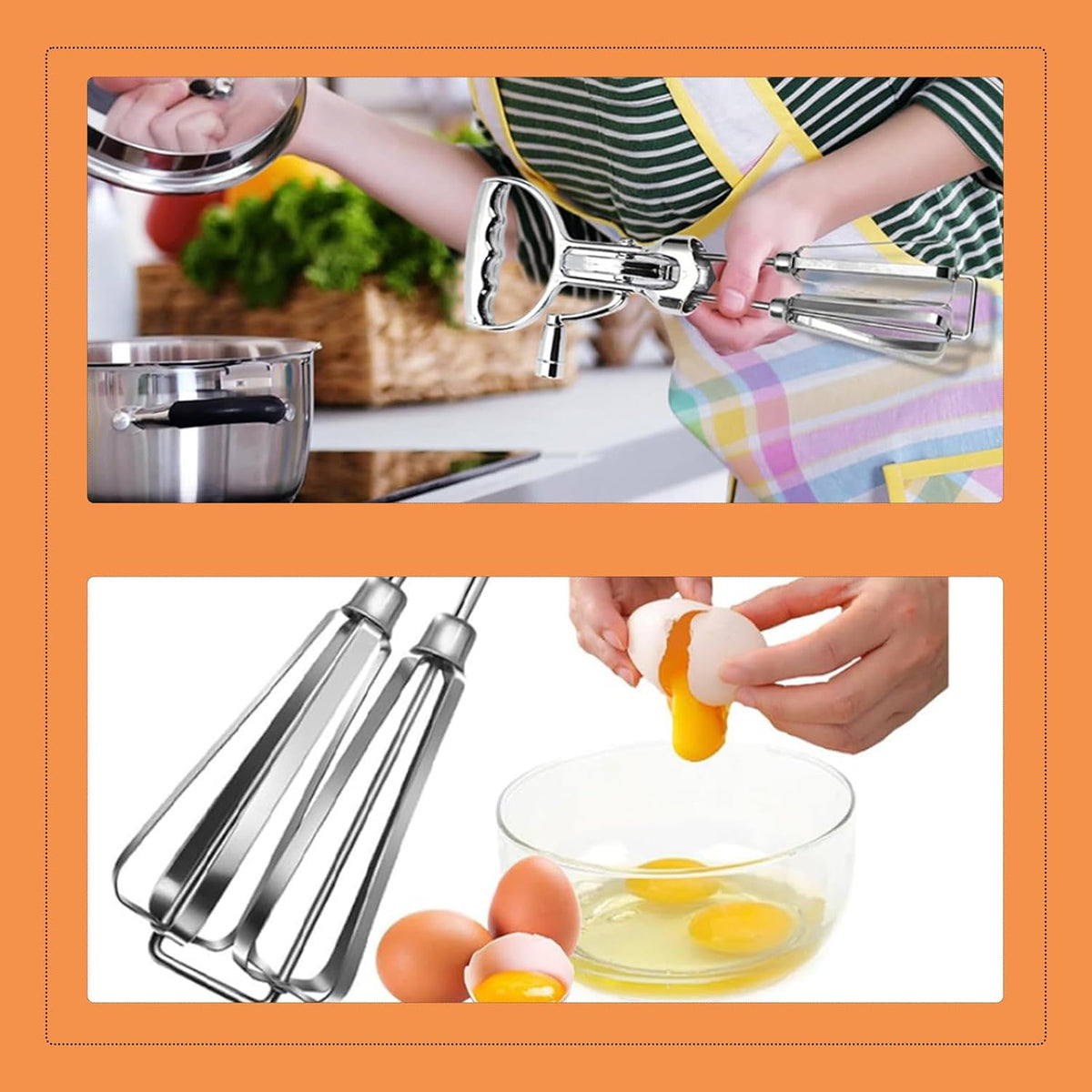 12" Manual Egg Beater