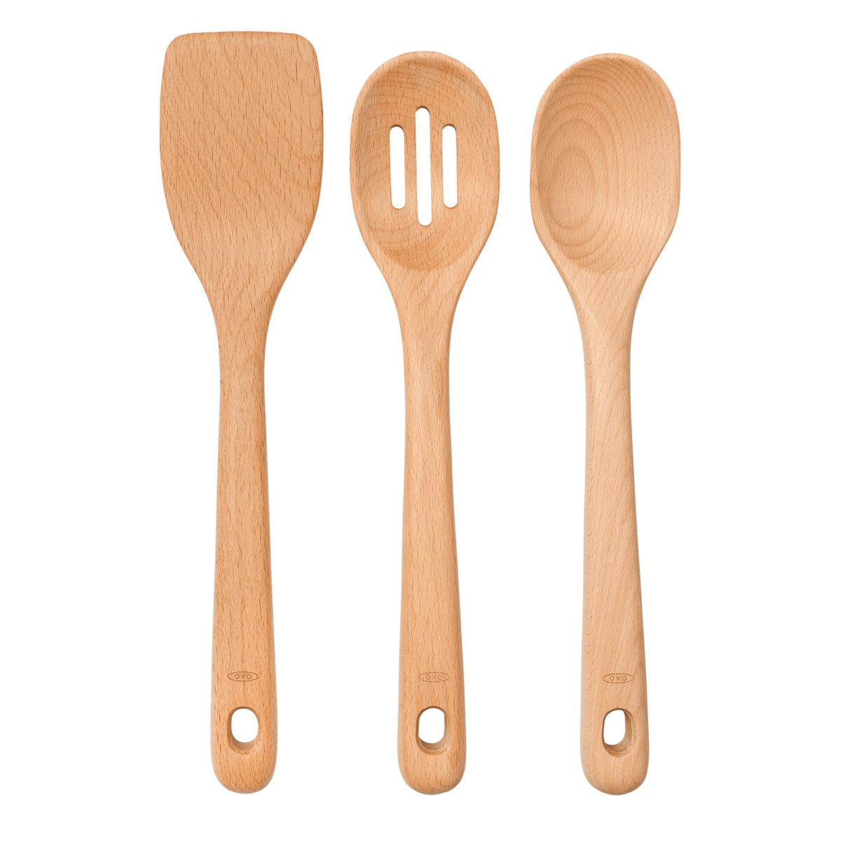 OXO Good Grips 3-Piece Wooden Turner Set