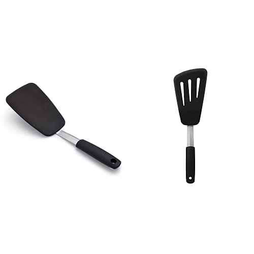 OXO Good Grips Small Silicone Flexible Turner - Black