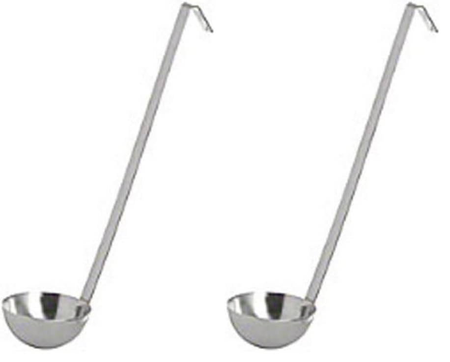 American Metalcraft L1112 Ladle, Stainless Steel, 12 oz. Capacity, 12-3/4" Handle,Silver