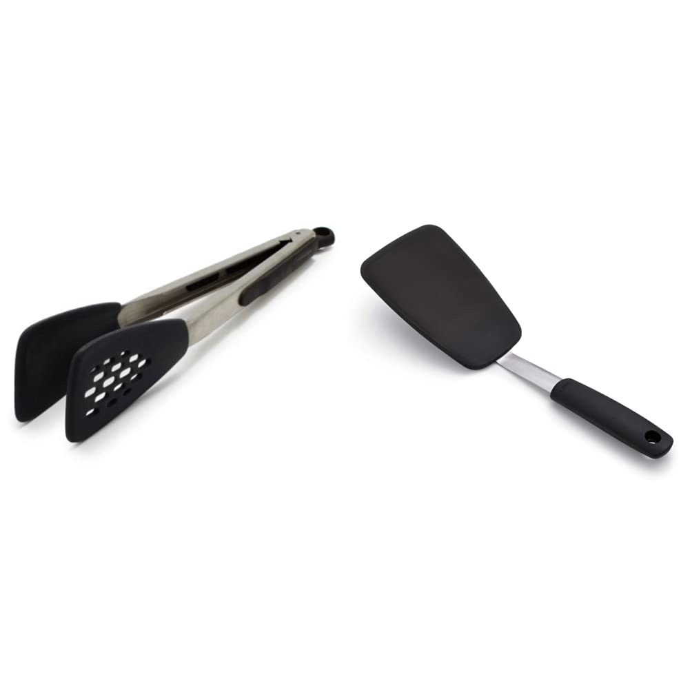 OXO Good Grips Small Silicone Flexible Turner - Black