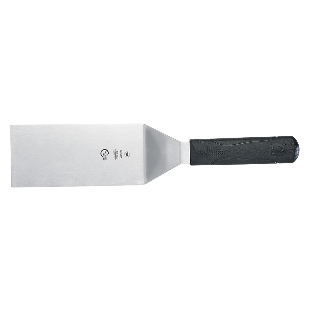 Mercer Culinary Millennia Turner, 4 Inch by 2-1/2 Inch Blade, Black Handle