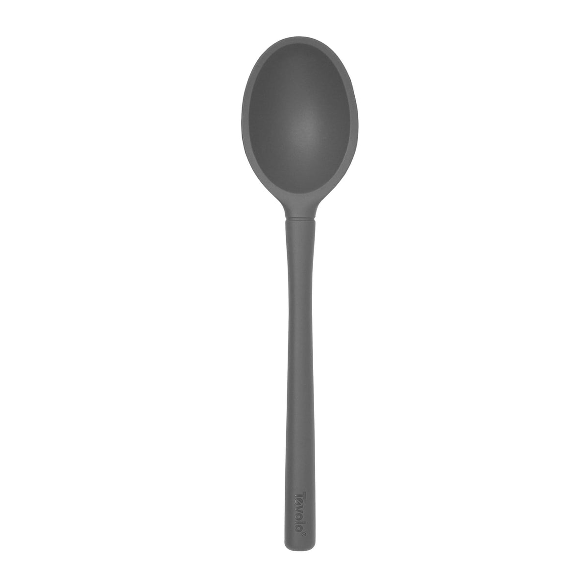 Tovolo Flex Core Silicone Ladle BPA Free Charcoal Gray Deep Silicone Soup Ladle, Heat Resistant All Silicone Ladle Construction, Large Dishwasher Sage Soup Ladle Kitchen Utensil for Cooking