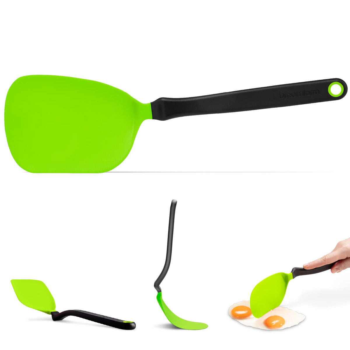 Dreamfarm Chopula Spatula with Strong Chopping Edge - Dreamfarm Blue