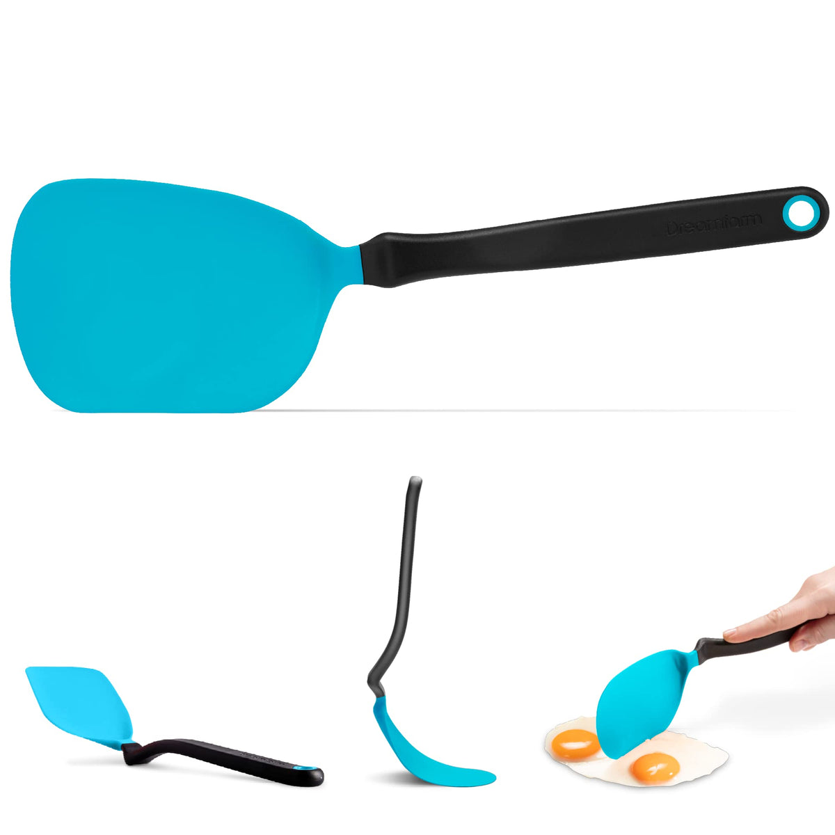 Dreamfarm Chopula Spatula with Strong Chopping Edge - Red