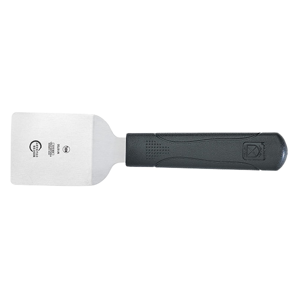 Mercer Culinary Millennia Turner, 4 Inch by 2-1/2 Inch Blade, Black Handle