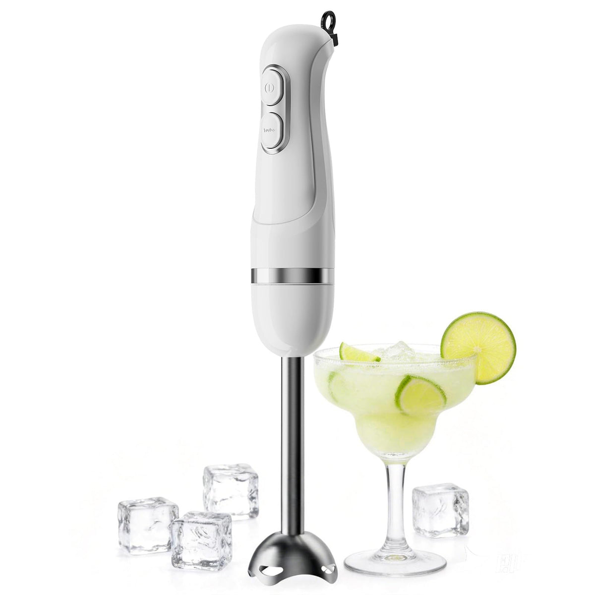 Turelar Immersion Blender Handheld 3-in-1 Hand Blender Set 1100W Heavy Duty