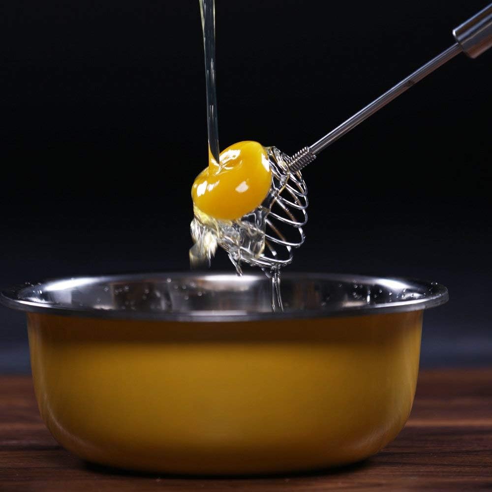 Whisk, Stainless Steel Spring Whisk, Balloon Whisk Egg Beater for Blending, Whisking, Beating, or Stirring