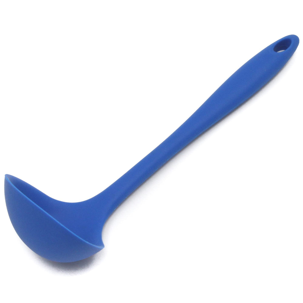 Chef Craft Premium Silicone Cooking Ladle, 11.25 inch, Gray