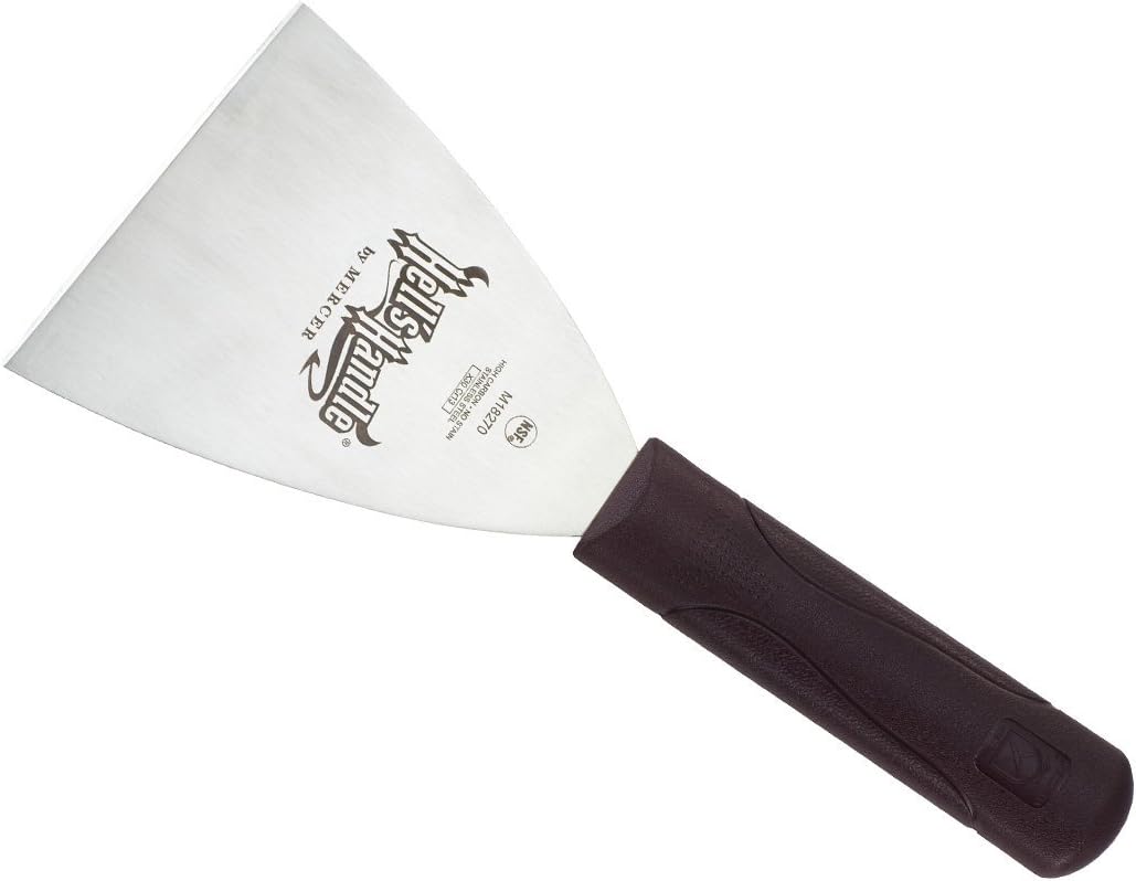 Mercer Culinary Hell's Handle Heavy Duty Turner/Spatula, 6 Inch x 5 Inch