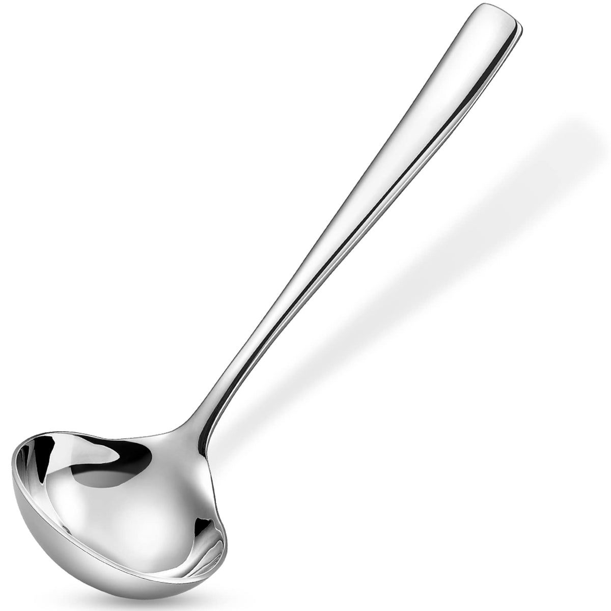 KEAWELL Louis 2-Piece 7.5-Inch 18/10 Stainless Steel Gravy Ladle Set (2)