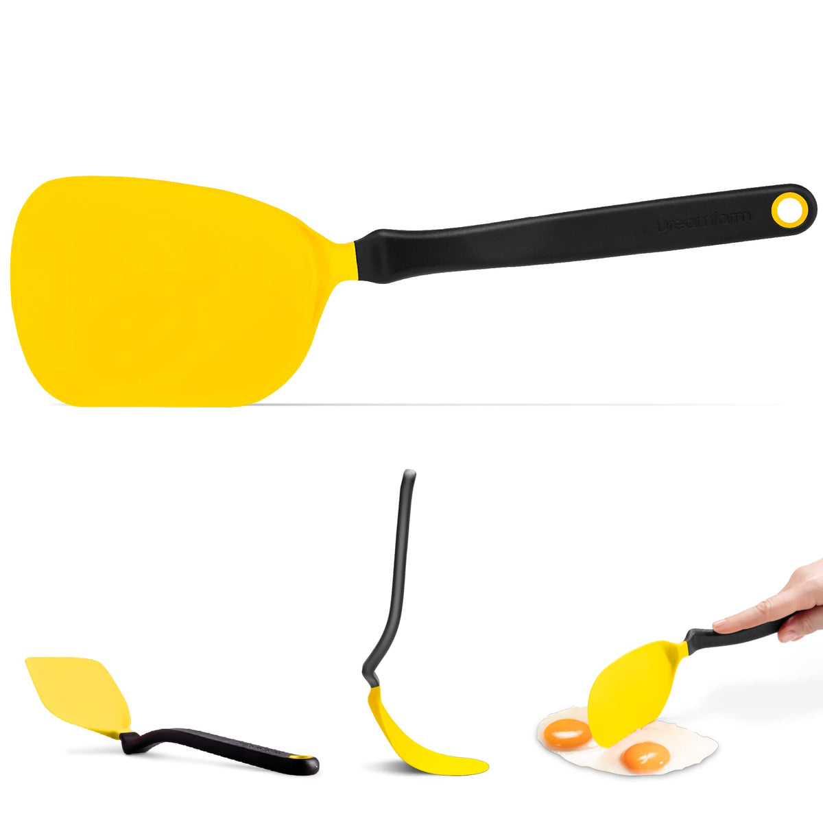 Dreamfarm Chopula Spatula with Strong Chopping Edge - Dreamfarm Blue