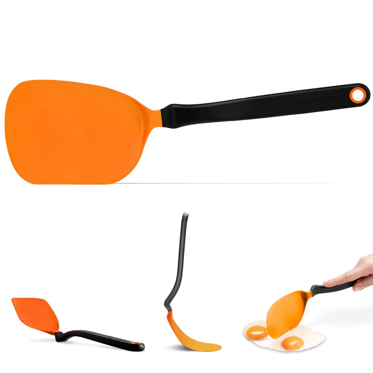 Dreamfarm Chopula Spatula with Strong Chopping Edge - Dreamfarm Blue