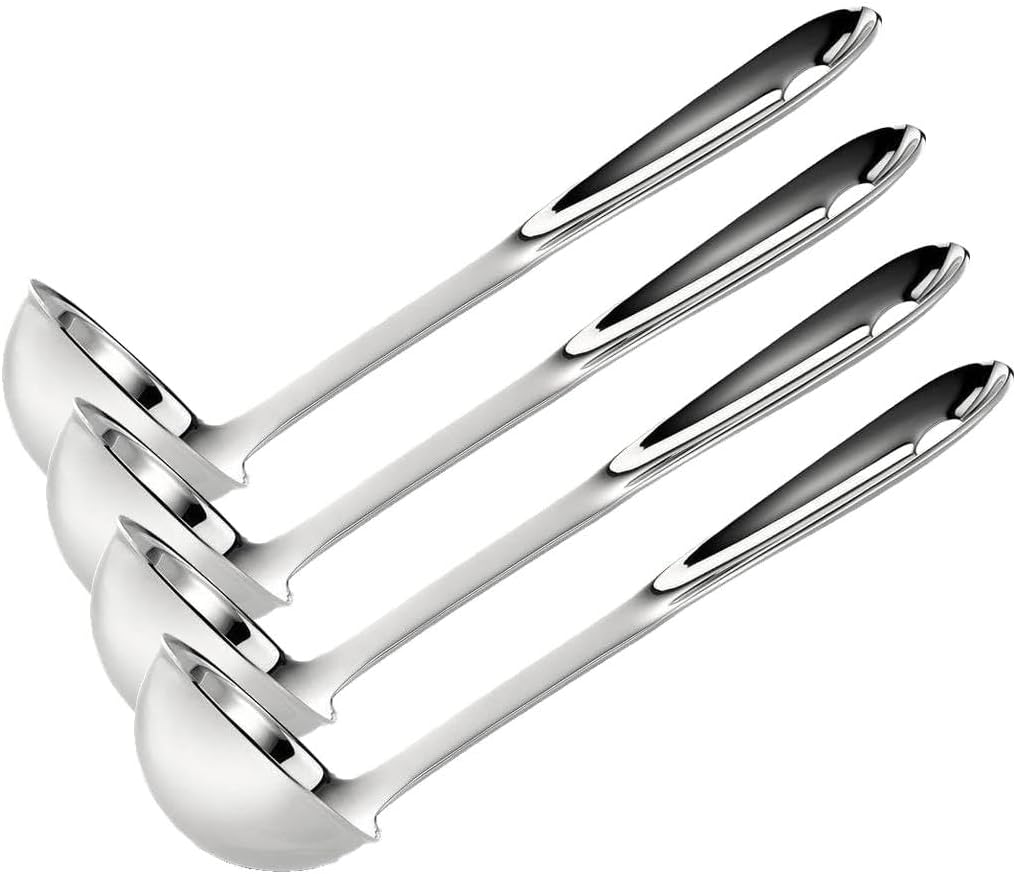 All-Clad Stainless Steel 11-inch Soup Ladle, Kitchen Tools