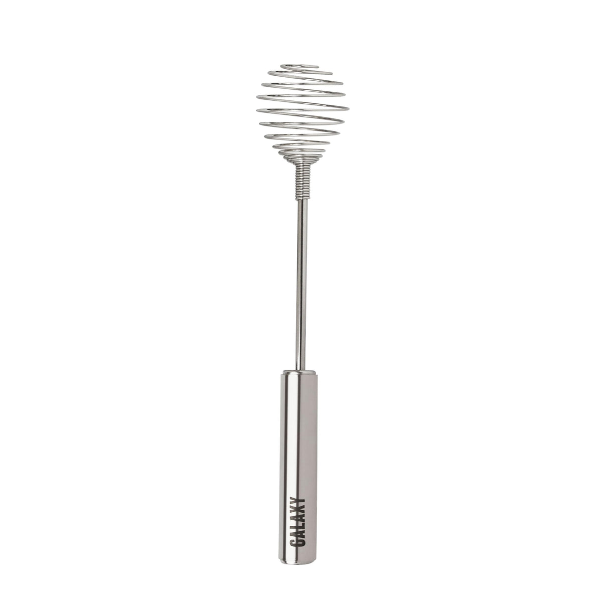 Tovolo Spring Whisk Stainless Steel 10 Inch Galaxy Coil Whisker for Cooking Blending Mixing Stirring Whipping Whisking and Beating, Easy to Clean Dishwasher Safe Frother Stirrer Blender Coil Whisk