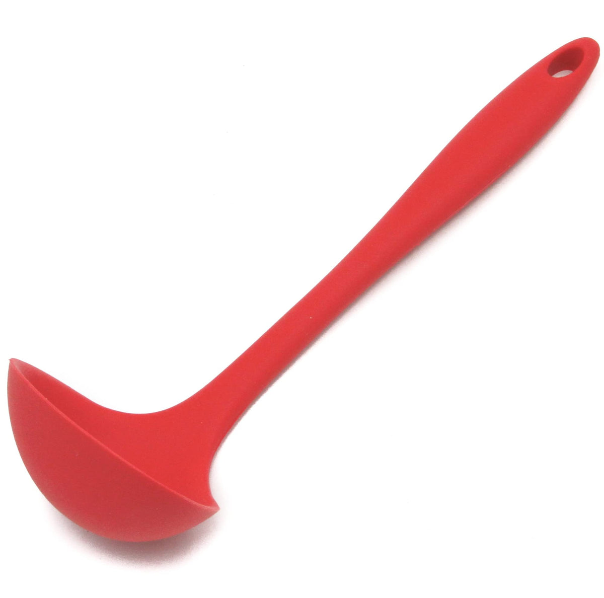 Chef Craft Premium Silicone Cooking Ladle, 11.25 inch, Blue