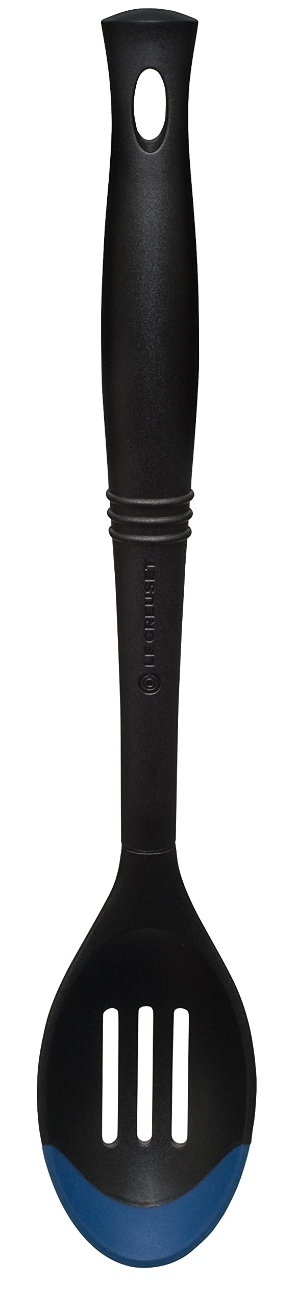 Le Creuset Revolution Bi-Material Slotted Spatula, 13.5" x 2.5", Cerise