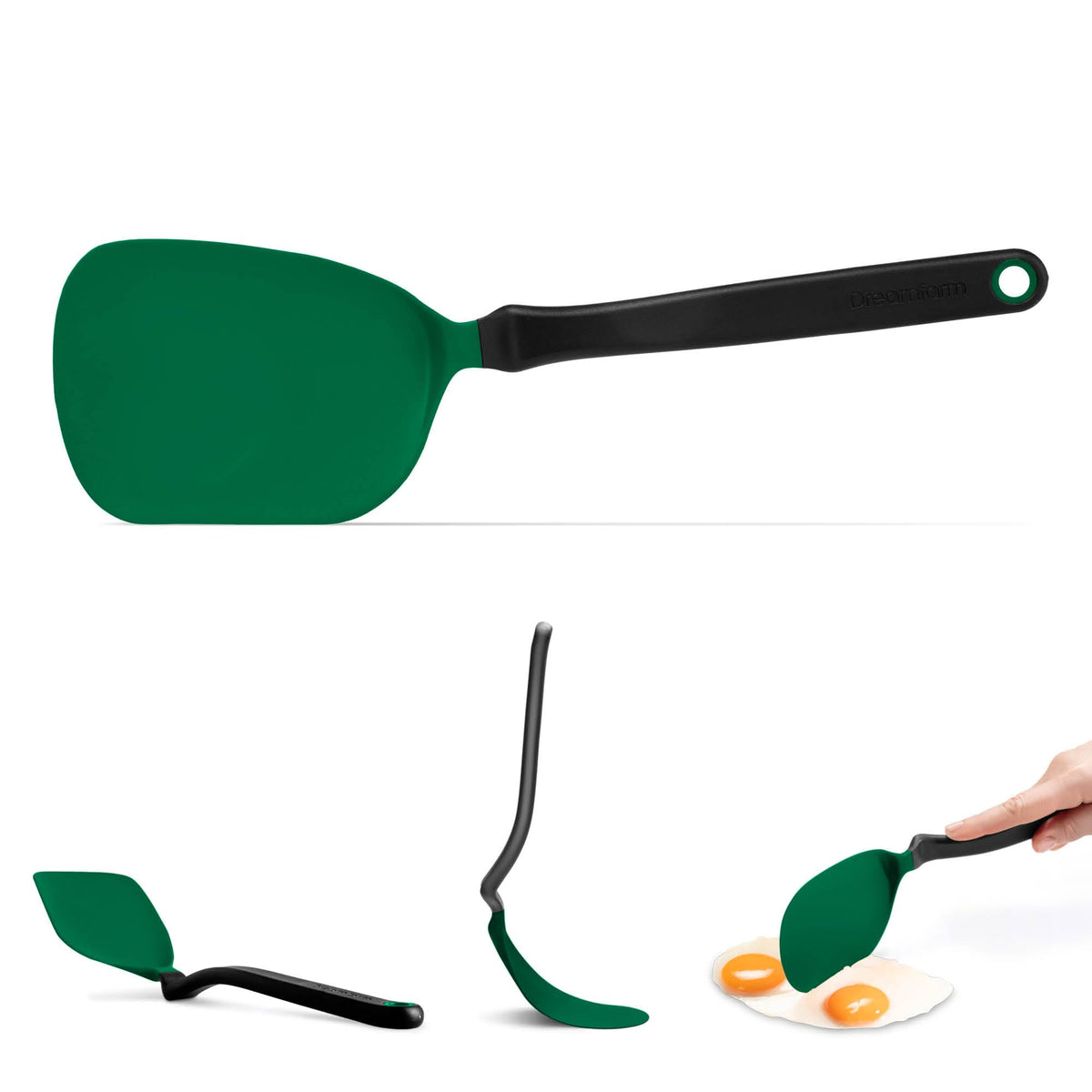 Dreamfarm Chopula Spatula with Strong Chopping Edge - Dreamfarm Blue