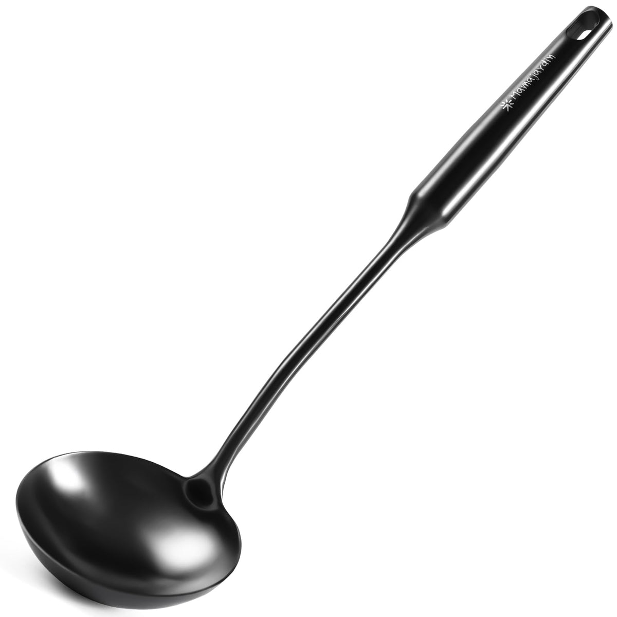 Stainless Steel Soup Ladle - 13.8" Durable Metal Ladel，Perfect Gifts