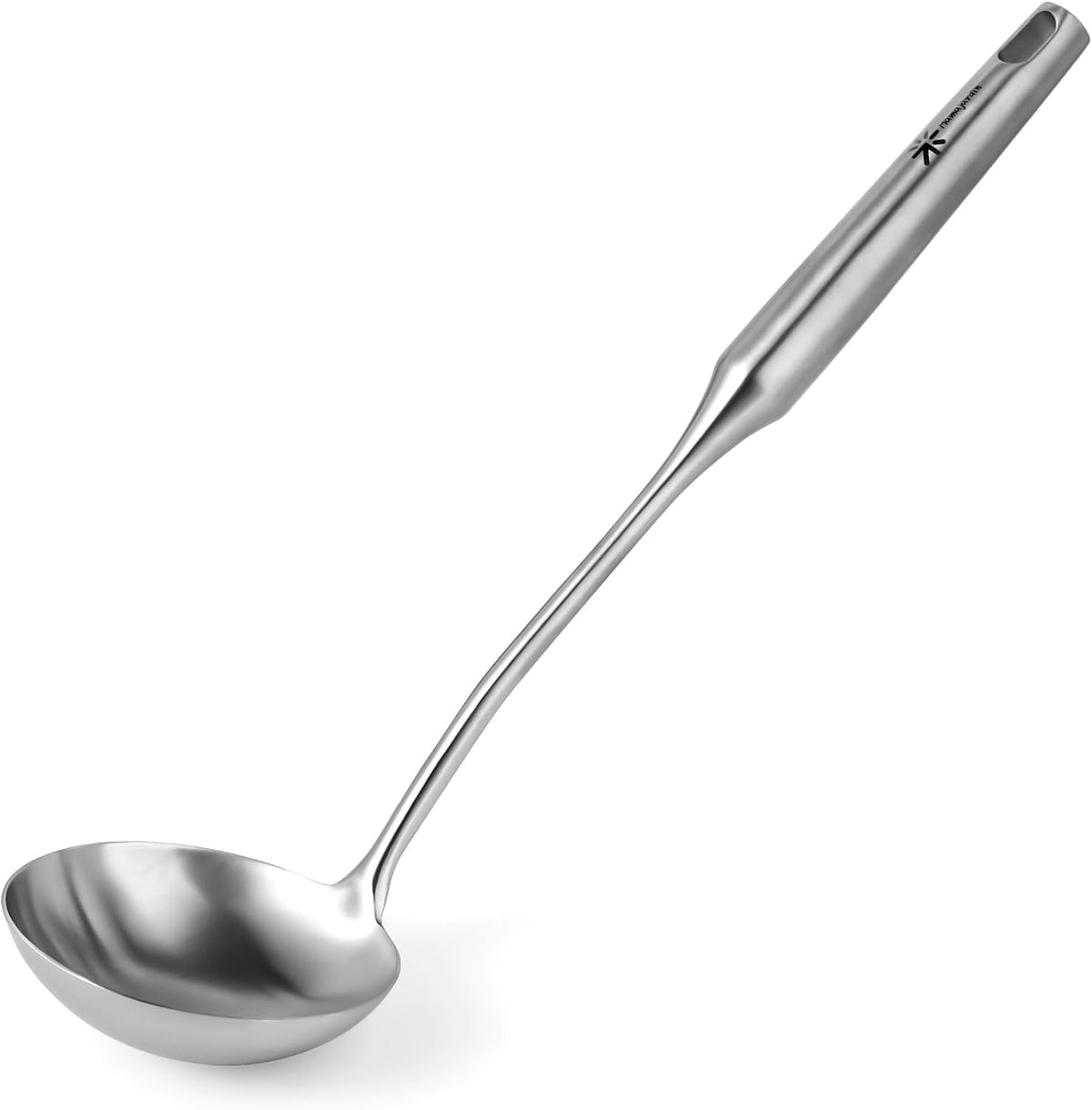 Stainless Steel Soup Ladle - 13.8" Durable Metal Ladel，Perfect Gifts