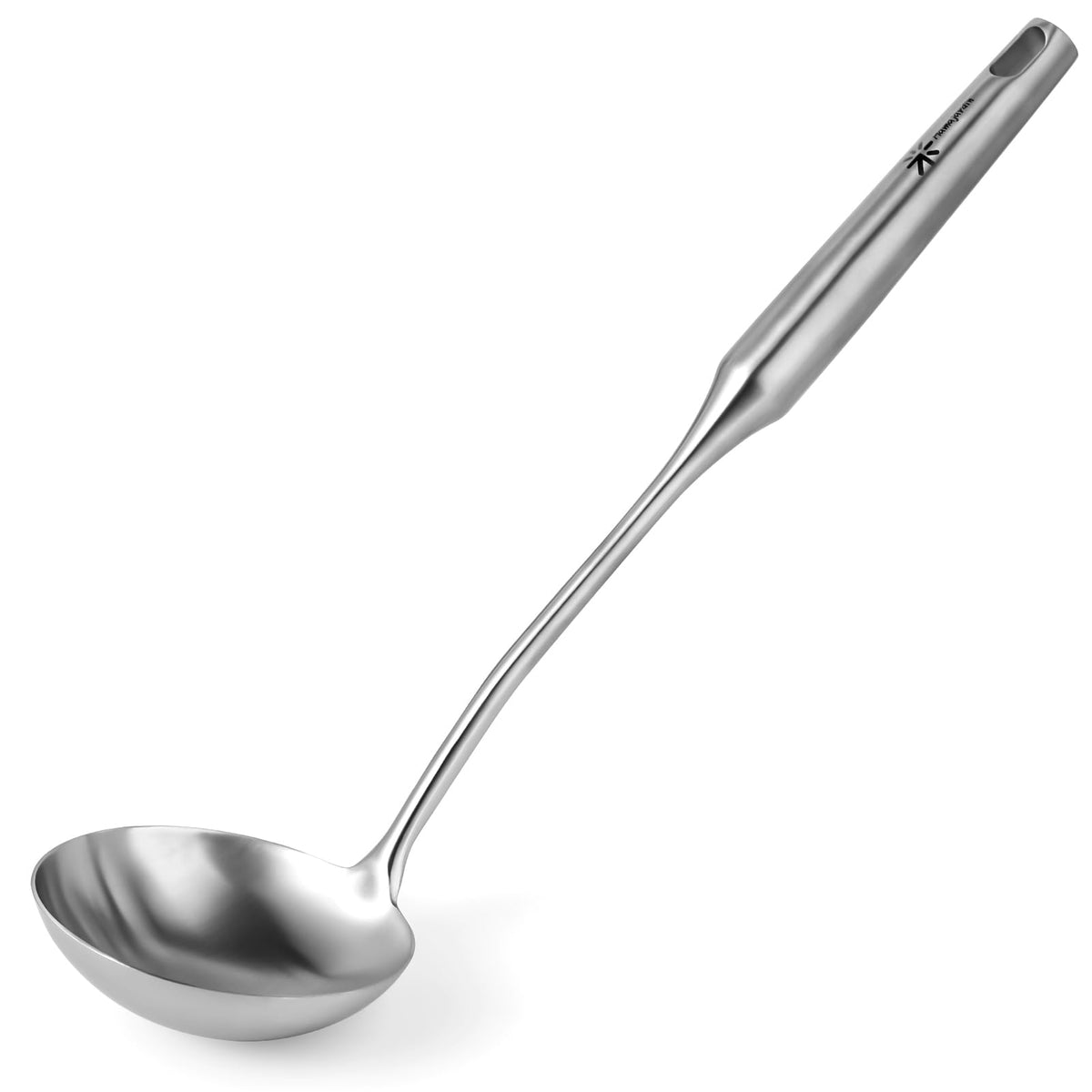 Stainless Steel Soup Ladle - 13.8" Durable Metal Ladel，Perfect Gifts