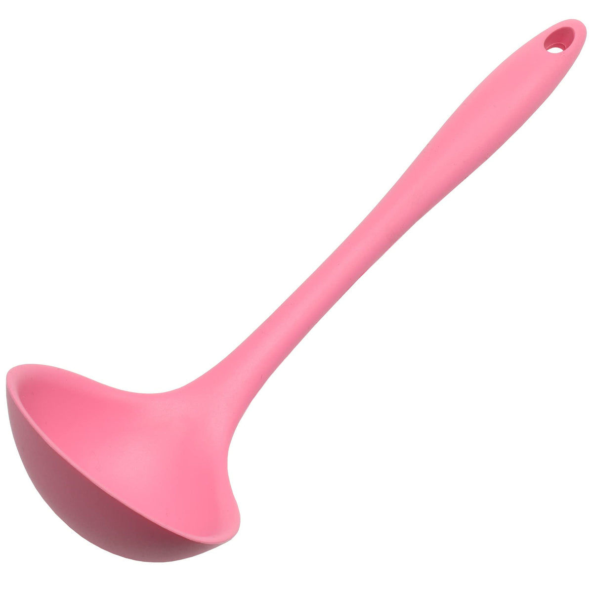 Chef Craft Premium Silicone Cooking Ladle, 11.25 inch, Blue