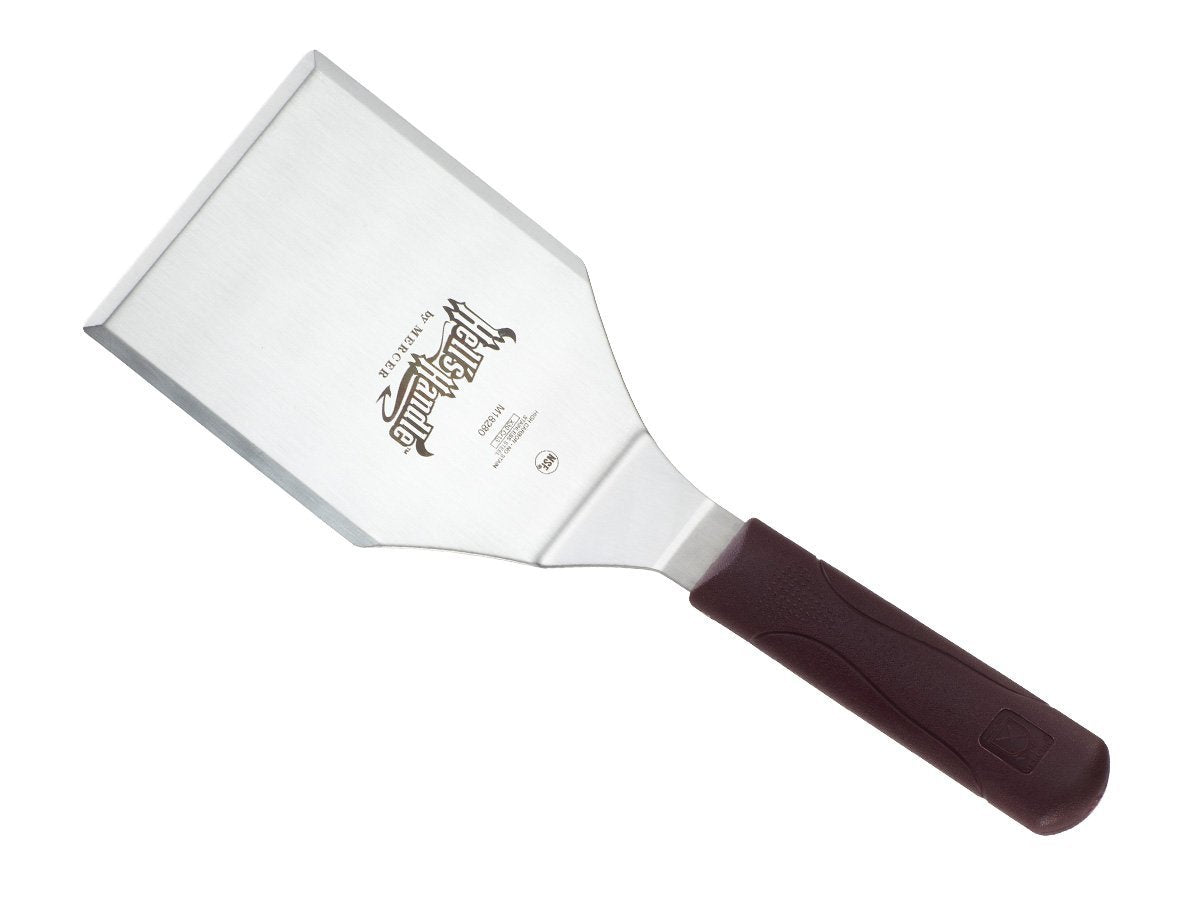 Mercer Culinary Hell's Handle Heavy Duty Turner/Spatula, 6 Inch x 5 Inch