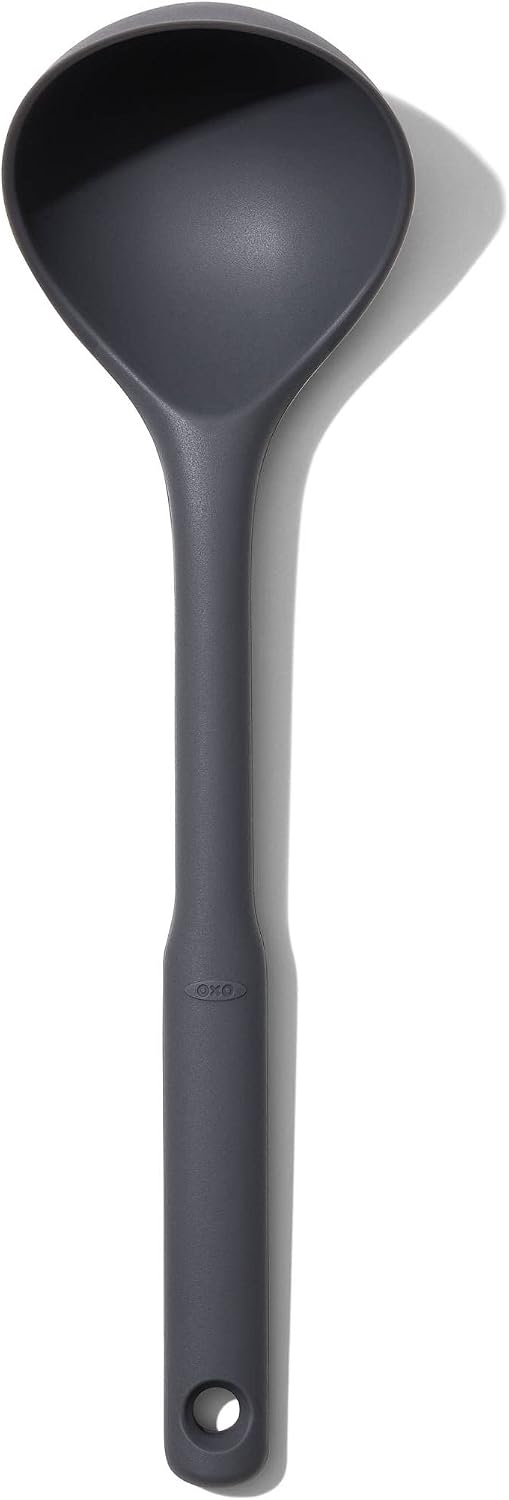 OXO Good Grips Silicone Everyday Ladle - Peppercorn