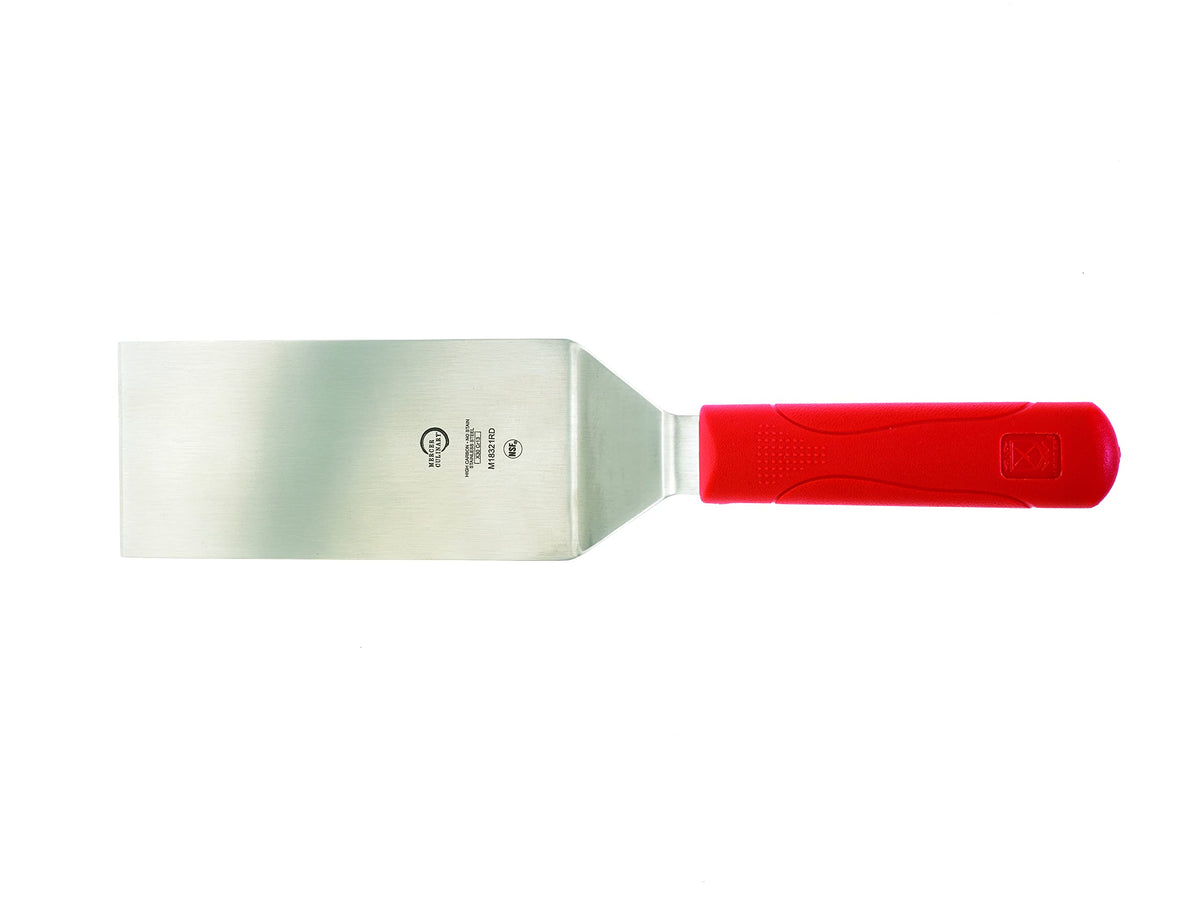 Mercer Culinary Millennia Turner, 4 Inch by 2-1/2 Inch Blade, Black Handle