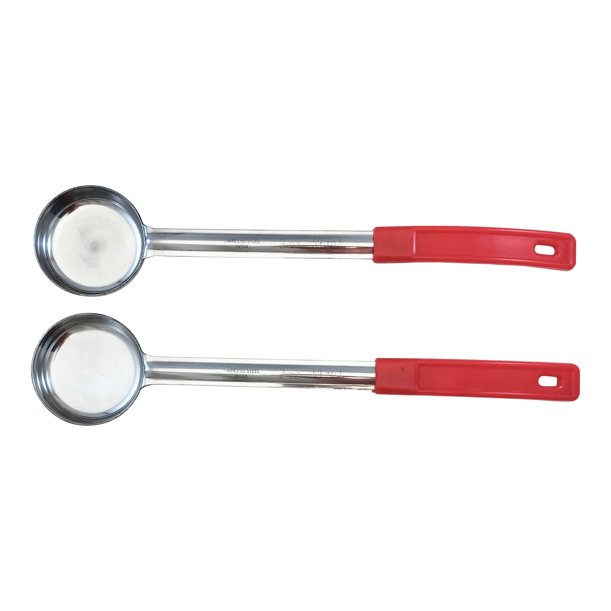 2 oz Solid Stainless Steel Portion Control Ladle Spoodle - [Pack of 2]
