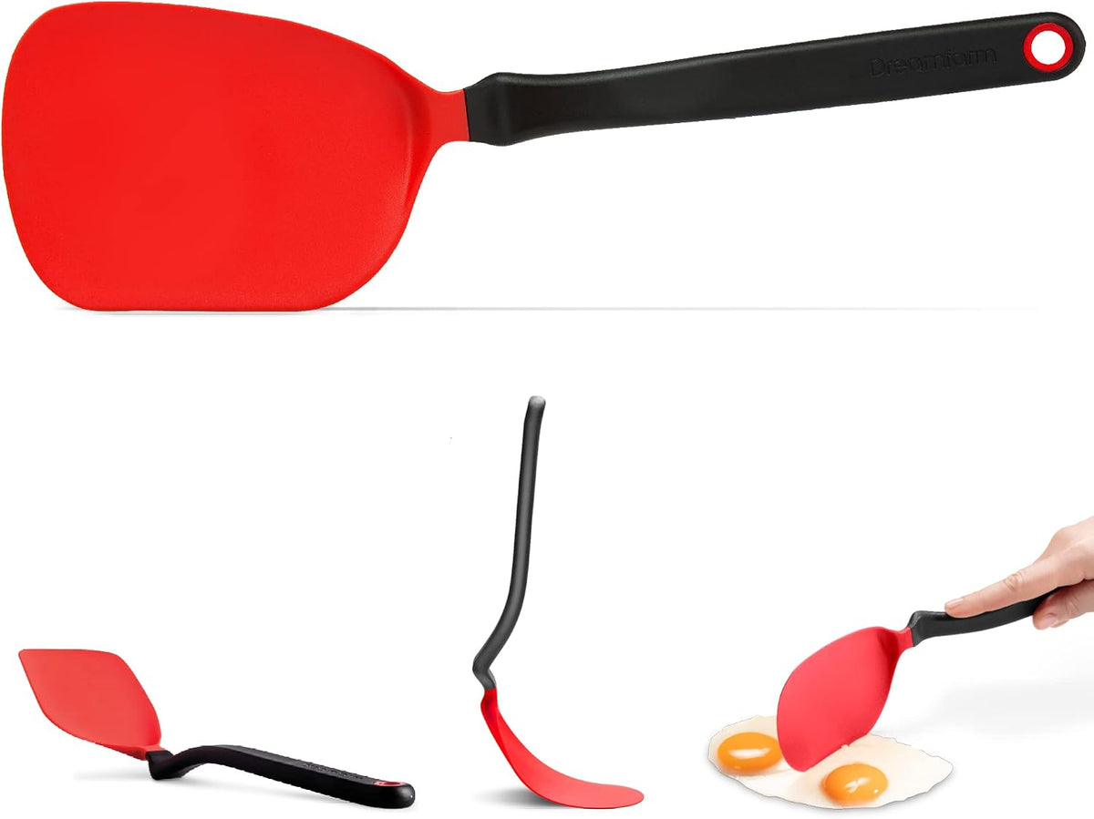 Dreamfarm Chopula Spatula with Strong Chopping Edge - Red