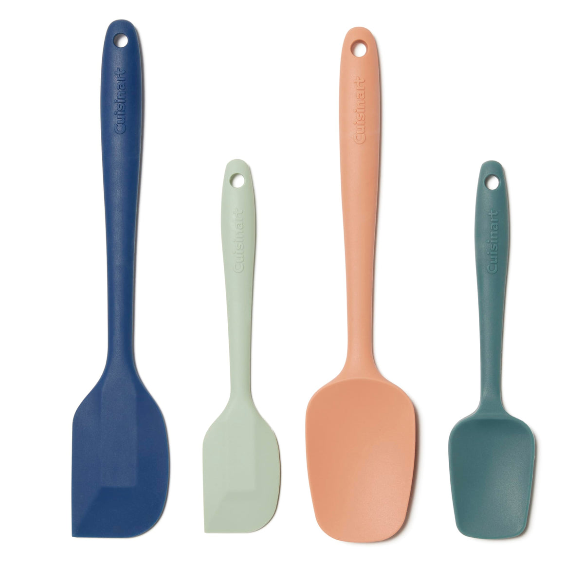 Cuisinart High Heat Resistant Silicone Spatulas, Set of 5, Multicolor, CTG-00-5SP