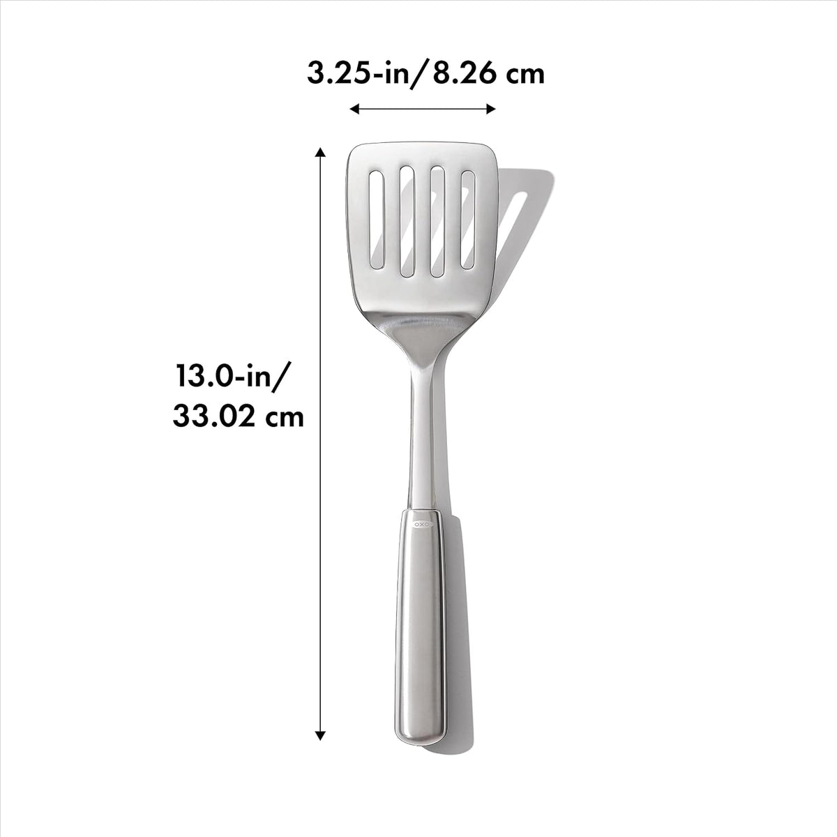 OXO Steel Cooking Turner, Stainless Steel Head