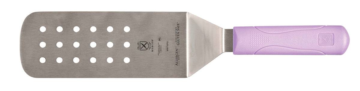Mercer Culinary Millennia Turner, 4 Inch by 2-1/2 Inch Blade, Black Handle