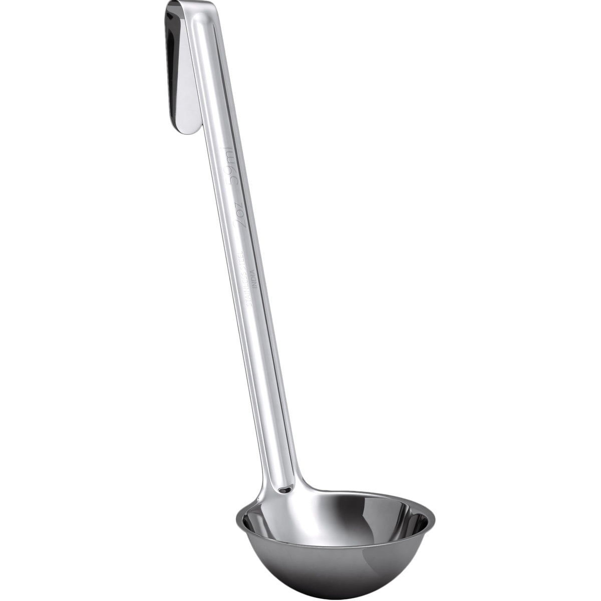 Super Sturdy, Ergonomic 4 Oz. Soup Ladle 3 Pk. Stainless Steel Ladles with Long Handles. Best Kitchen Accessories for Stirring, Portioning and Serving Soups, Chili and Stew in Restaurants and at Home