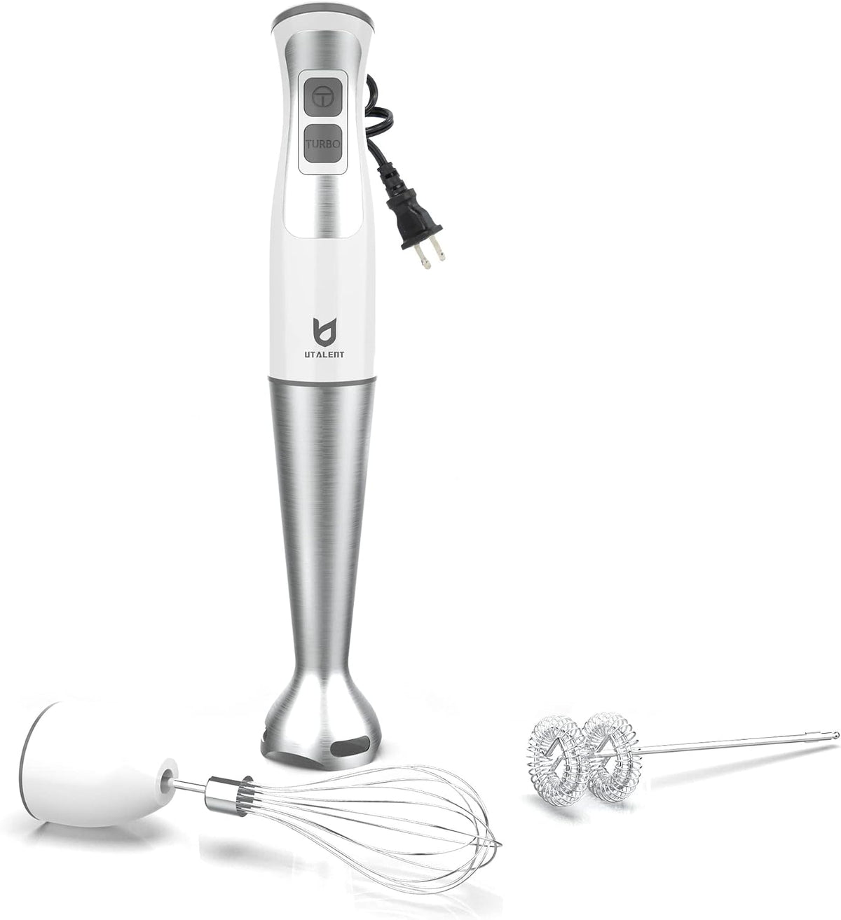 UTALENT 3-in-1 Immersion Hand Blender - Puree Baby Food, Sauces and Soups