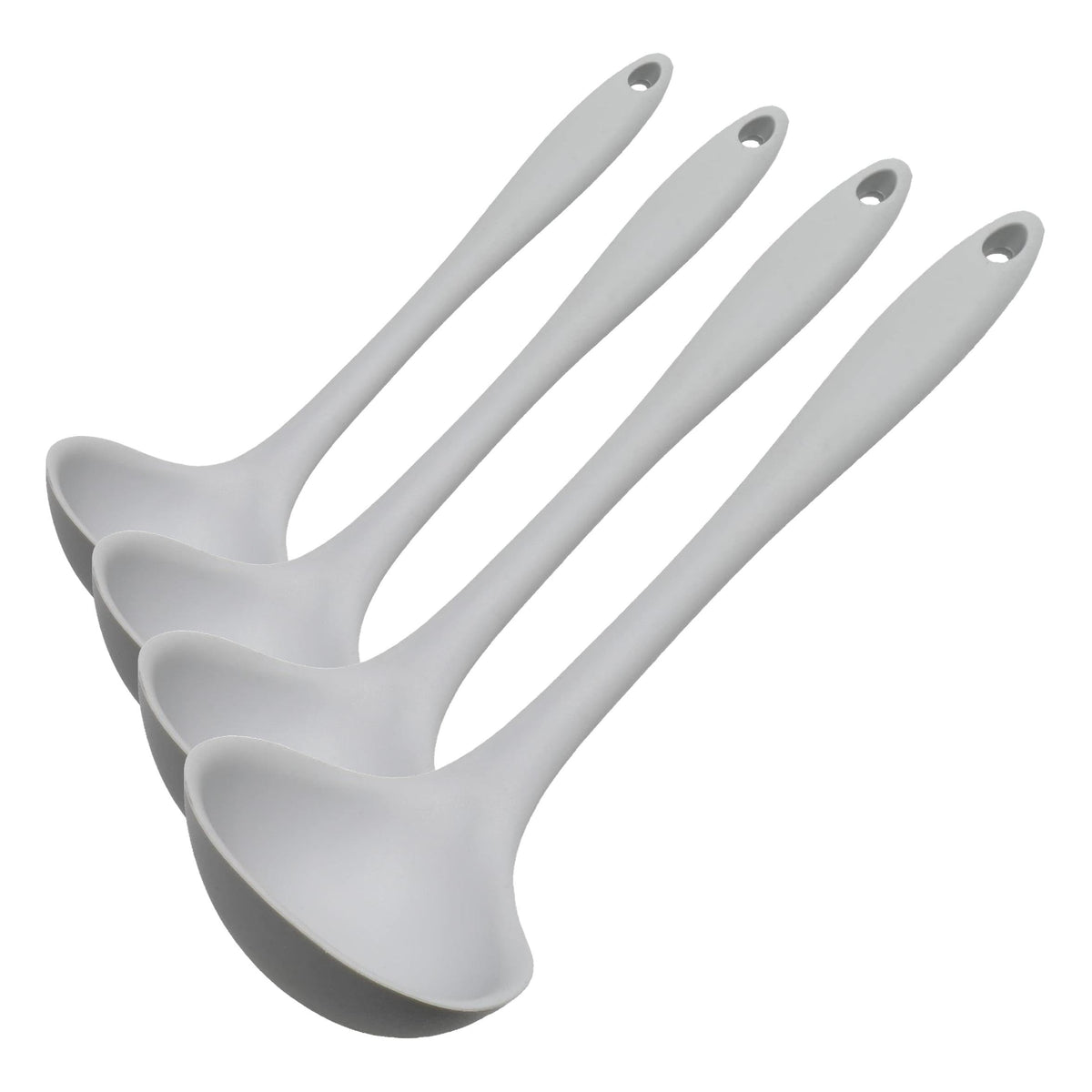 Chef Craft Premium Silicone Cooking Ladle, 11.25 inch, Blue
