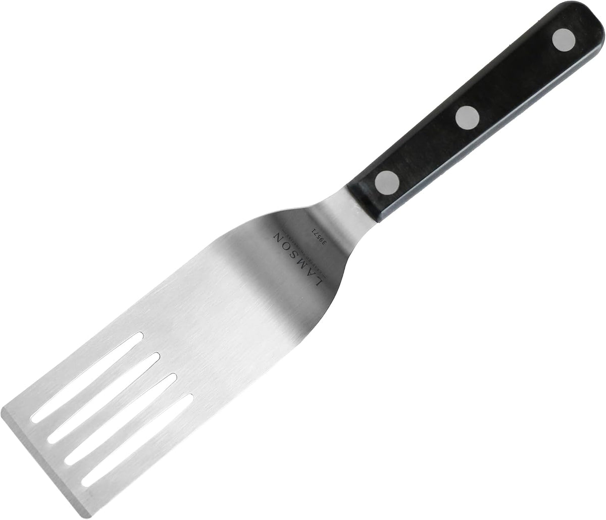 Lamson Metal Spatula, Solid Rectangular Turner, 3 x 5 In, Made in USA