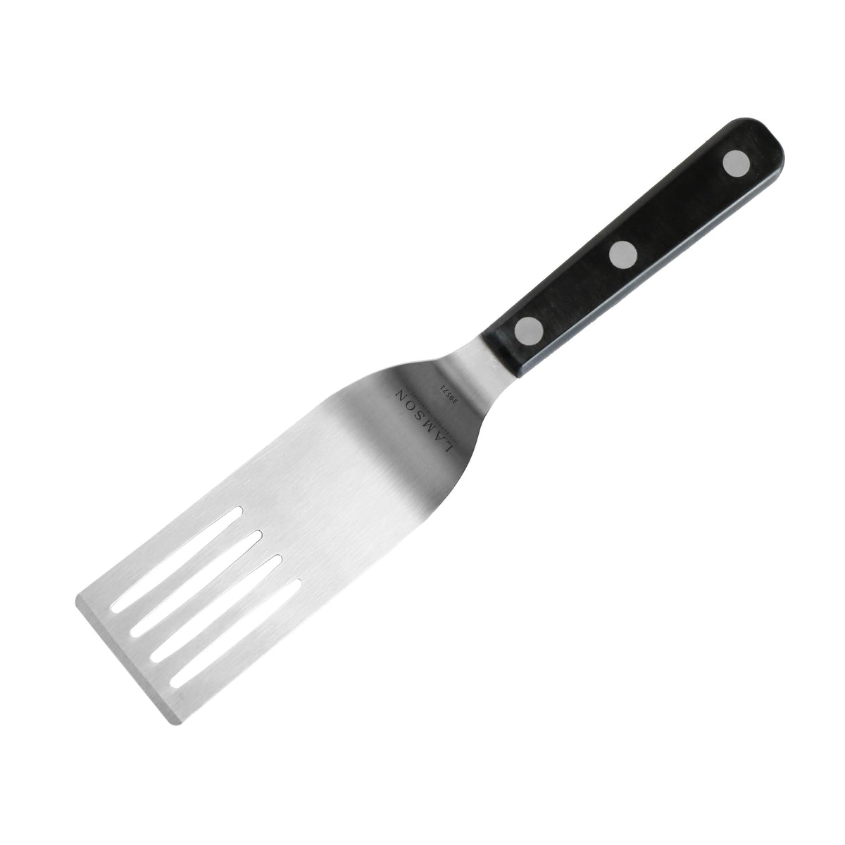 Lamson Metal Spatula, Solid Rectangular Turner, 3 x 5 In, Made in USA