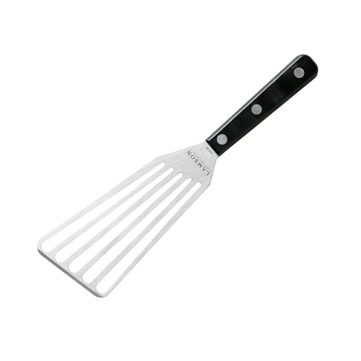 Lamson Metal Spatula, Solid Rectangular Turner, 3 x 5 In, Made in USA