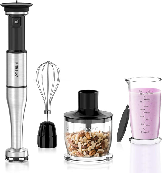 FRESKO Immersion Blenders Handheld, Variable Speed Trigger