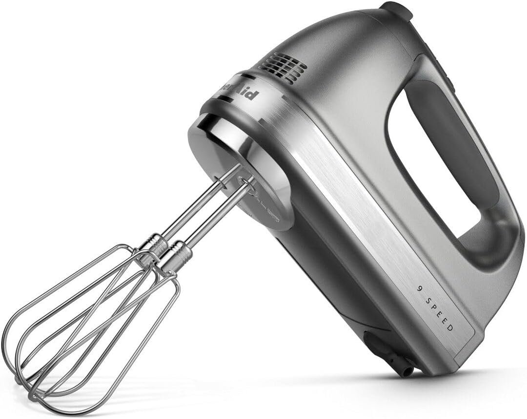 KitchenAid 9 Speed Hand Mixer, KHM926, Contour Silver