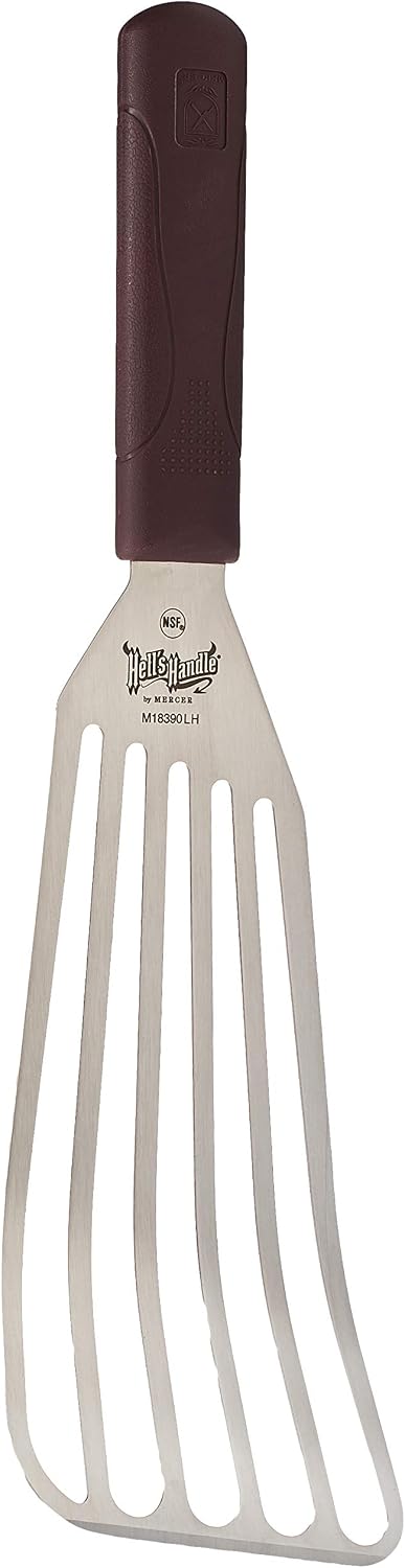 Mercer Culinary Hell's Handle Heavy Duty Turner/Spatula, 6 Inch x 5 Inch
