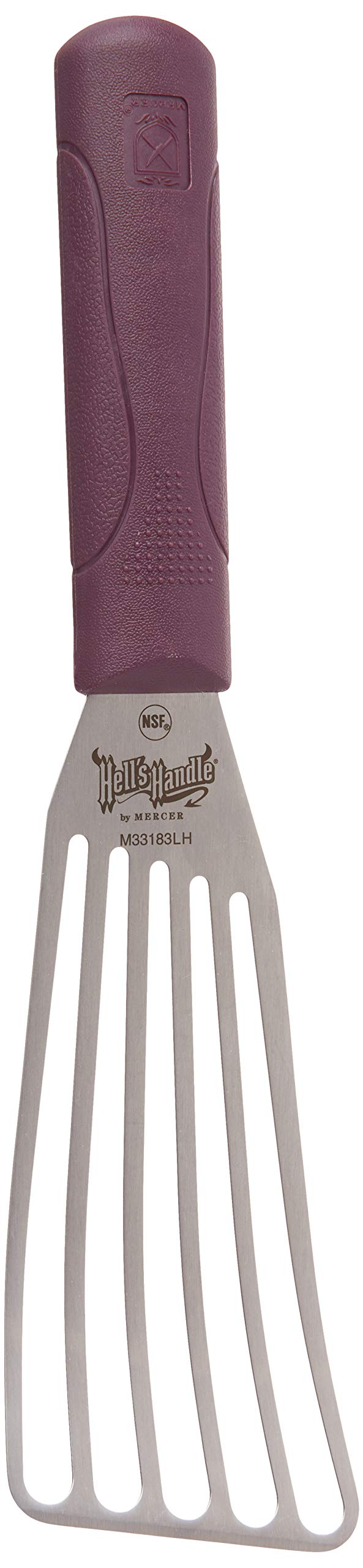 Mercer Culinary Hell's Handle Heavy Duty Turner/Spatula, 6 Inch x 5 Inch