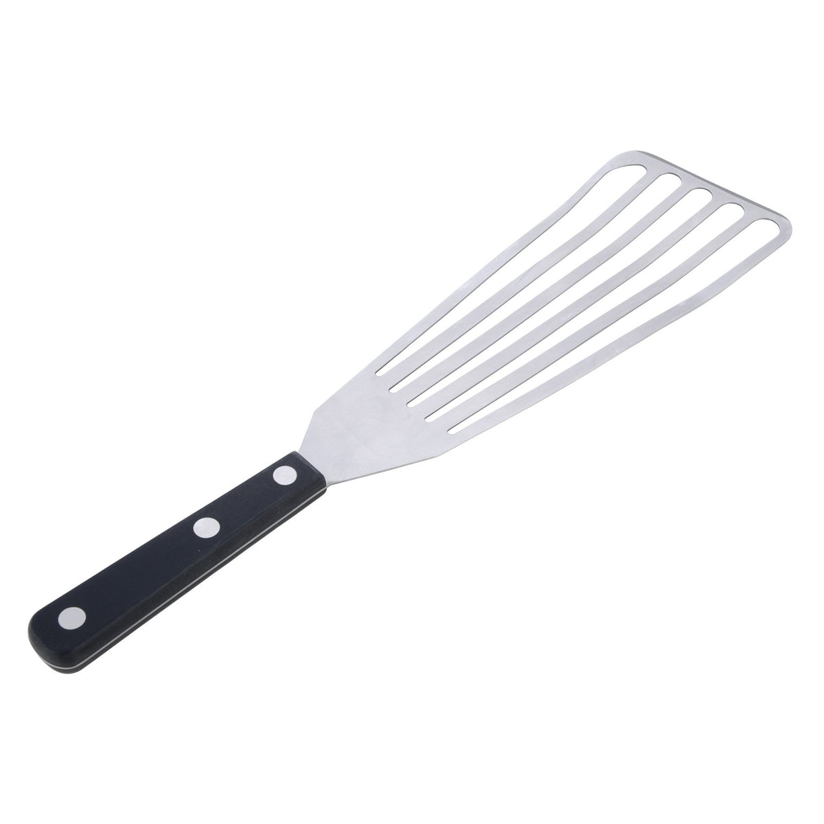 MIU Fish Spatula Stainless Steel, Flexible, Polished Metal, Corrosion Resistant, Kitchen Slotted Turner [Upgraded Version]