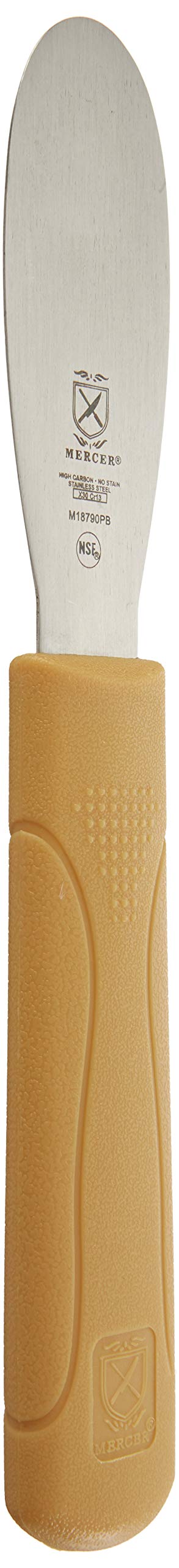 Mercer Culinary Millennia Turner, 4 Inch by 2-1/2 Inch Blade, Black Handle