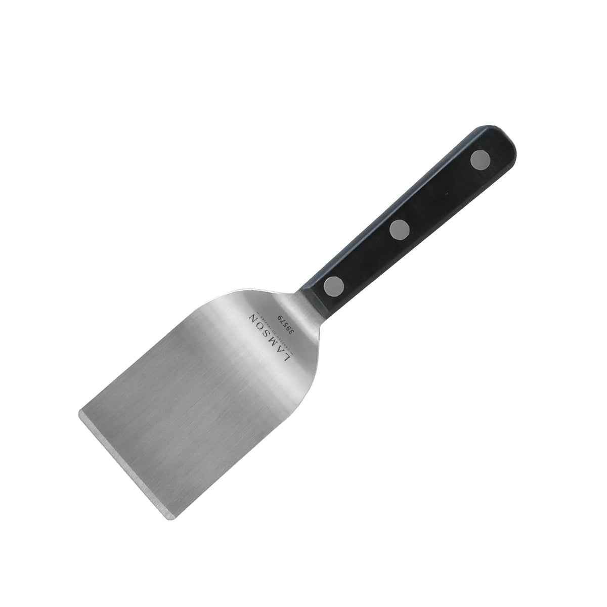 Lamson Metal Spatula, Solid Rectangular Turner, 3 x 5 In, Made in USA