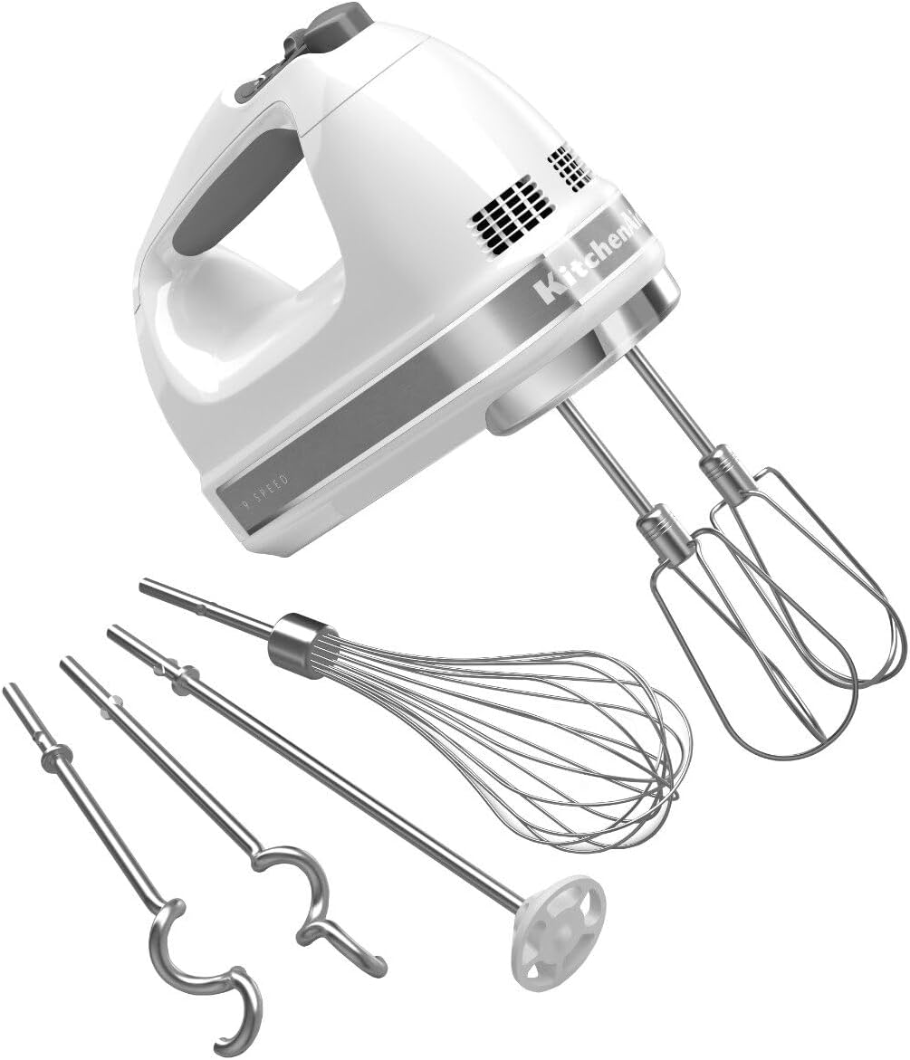 KitchenAid 9 Speed Hand Mixer, KHM926, Contour Silver